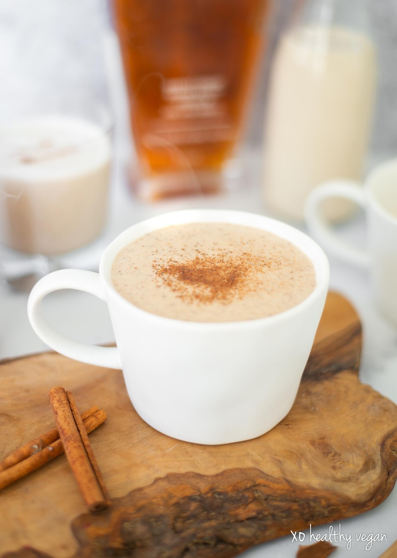 Vegan Spiced Cashew Nog :: Healthy Vegan with Colleen Holland