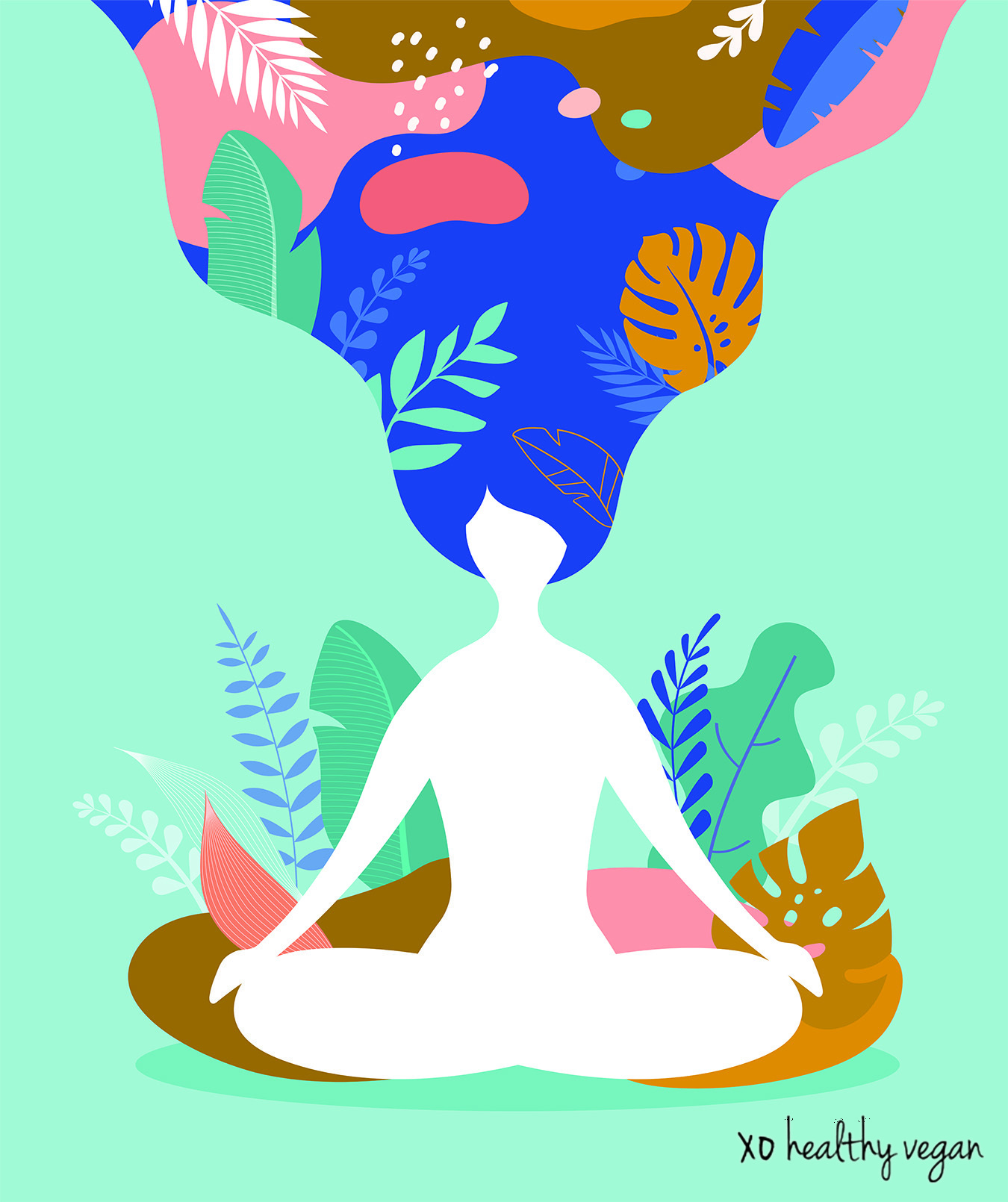 HealthyVegan.YogaIllustration